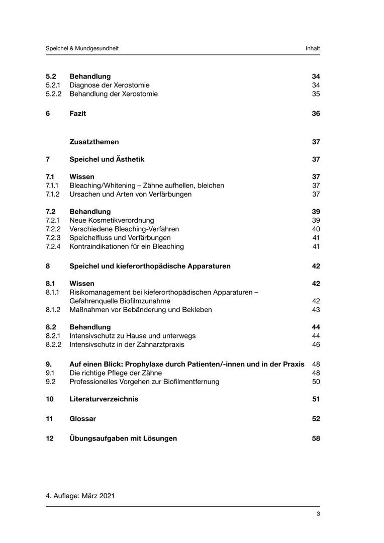 Seite 3 - SalivaDent - Lehr- und Lernprogramm zum Thema Speichel und Mundgesundheit - Skript