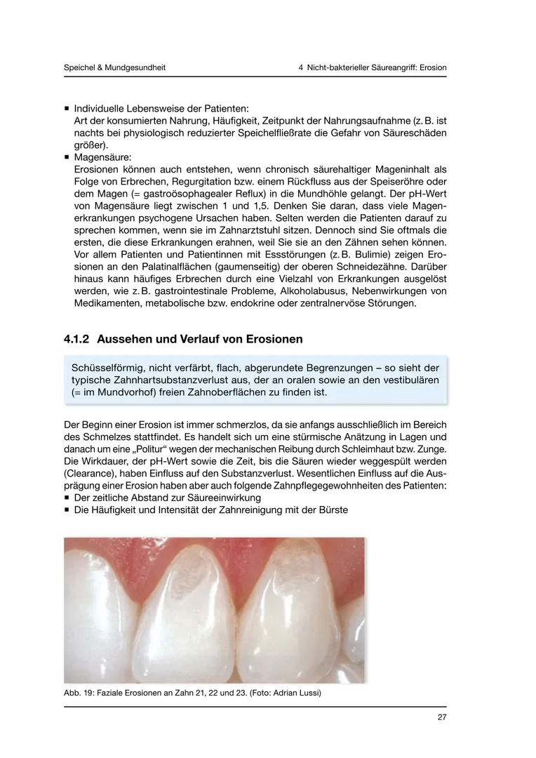 Seite 27 - SalivaDent - Lehr- und Lernprogramm zum Thema Speichel und Mundgesundheit - Skript