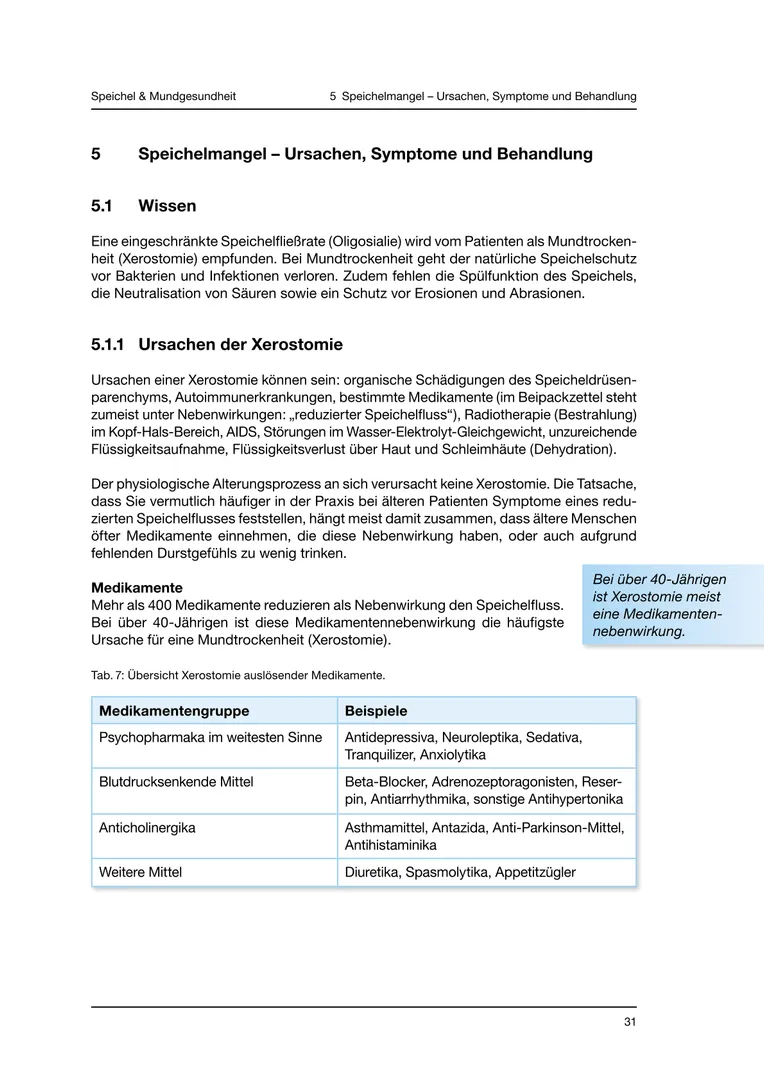 Seite 31 - SalivaDent - Lehr- und Lernprogramm zum Thema Speichel und Mundgesundheit - Skript