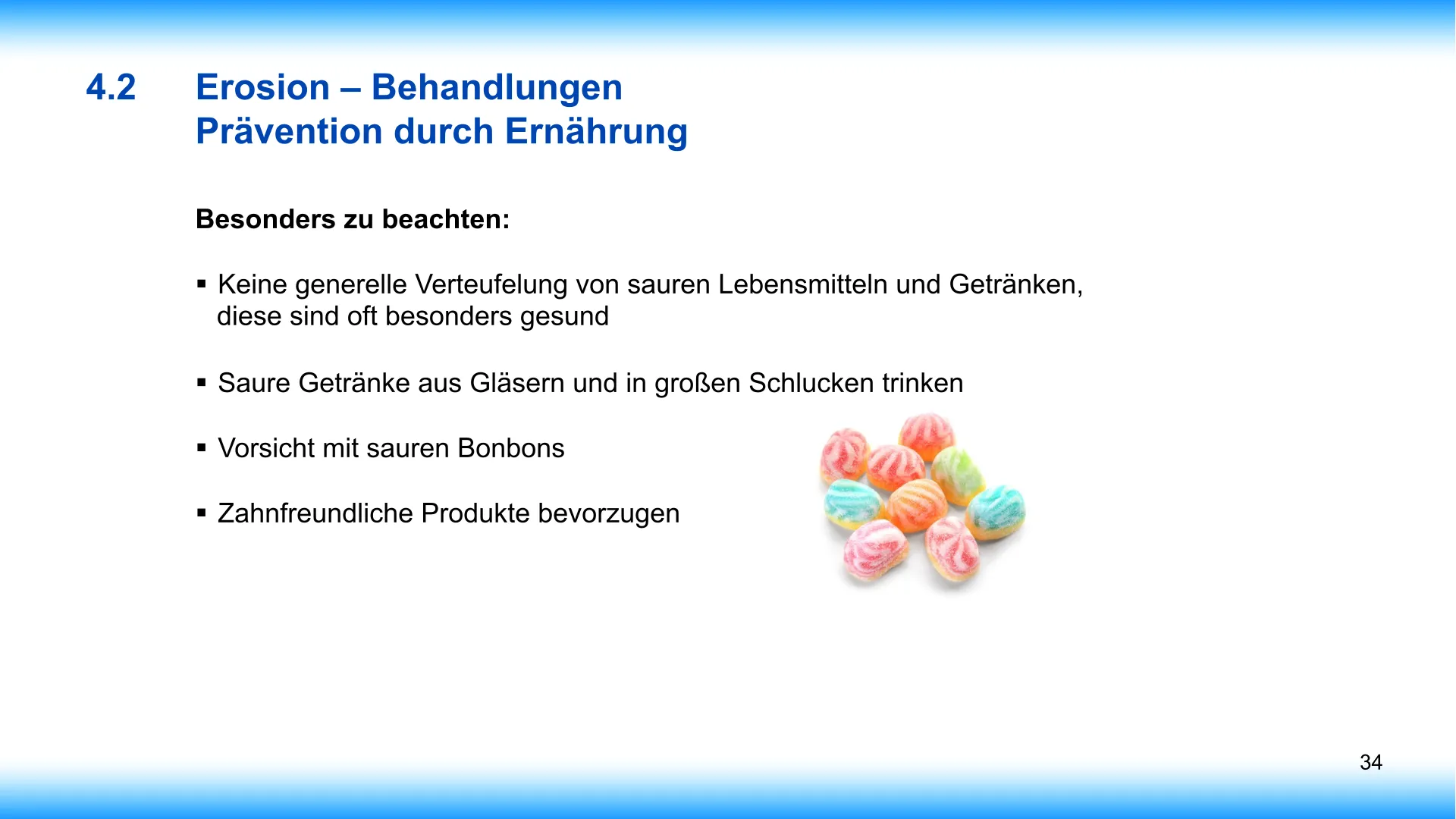 Seite 34 - SalivaDent - Lehr- und Lernprogramm zum Thema Speichel und Mundgesundheit - PowerPoint